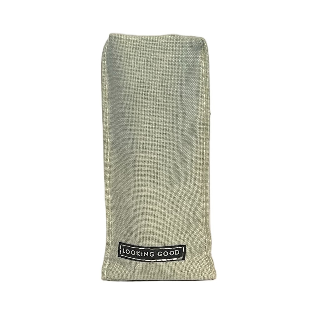 Two’s Company “Looking Good” Eyewear Standing Pouch/Holder (green)